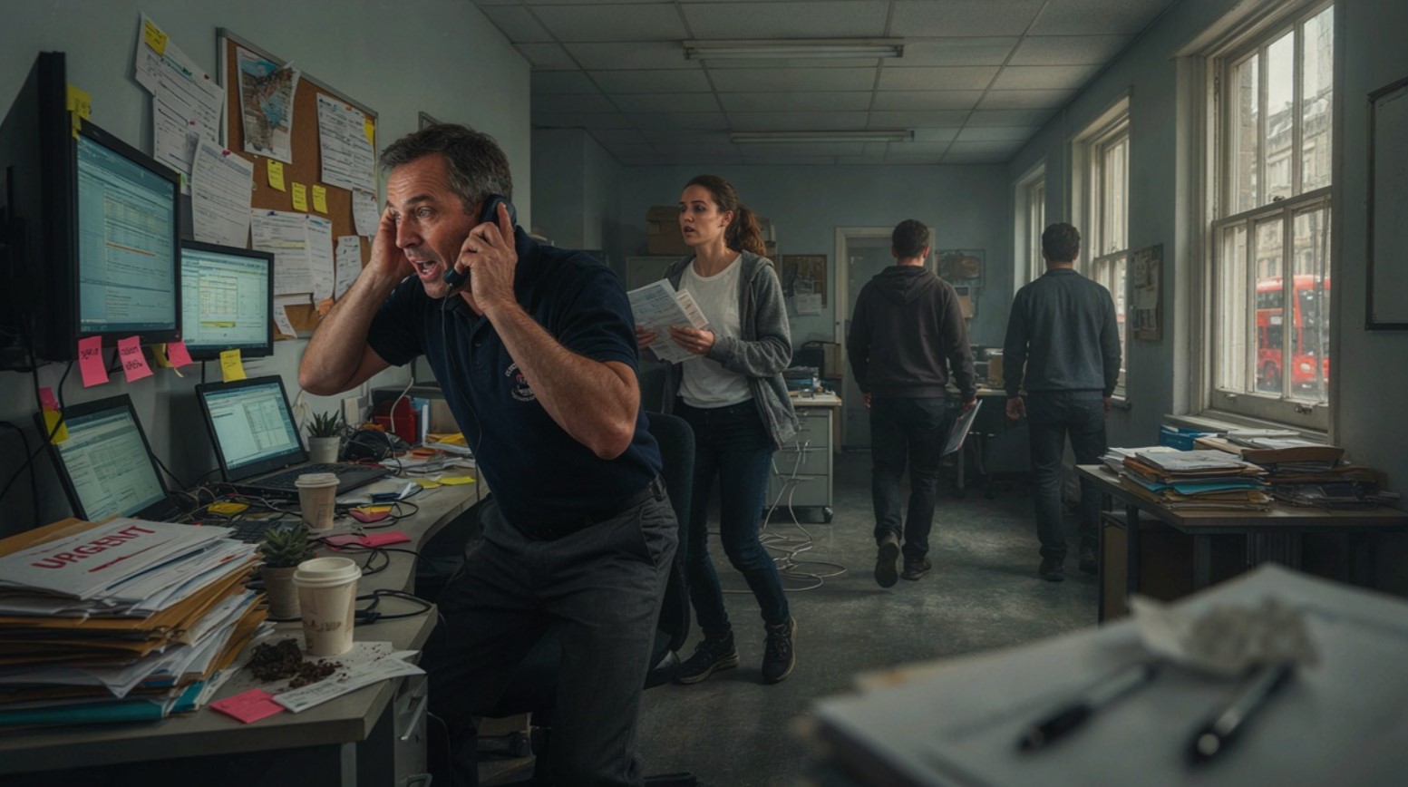 You’re running a dispatch circus.